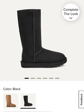 BRAND NEW NEVER WORN UGG Classic Tall Boot in Black